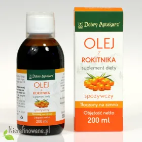Olej z Rokitnika - Suplement diety - Dobry Aptekarz