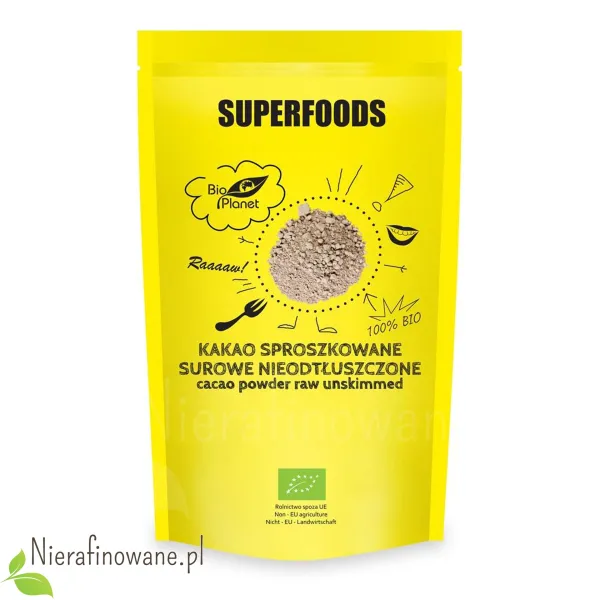 Kakao surowe BIO, sproszkowane, ekologiczne 150 g