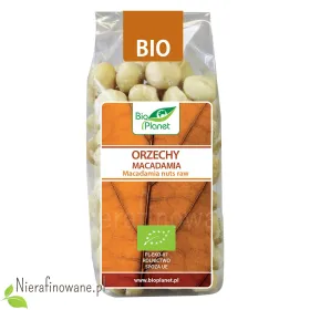 Orzechy Macadamia ekologiczne, Bio Planet 75 g