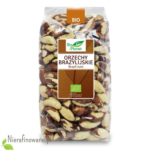 Orzechy Brazylijskie BIO, ekologiczne, Bio Planet 1 kg Orzechy Brazylijskie BIO, ekologiczne, Bio Planet 1 kg
