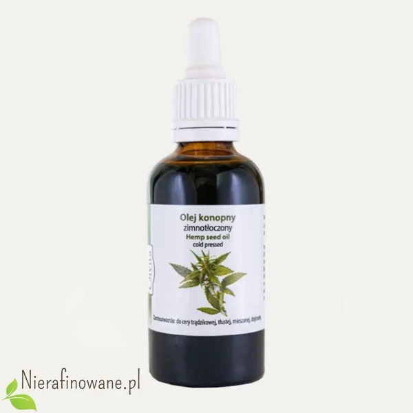 Olej nierafinowany kosmetyczny z konopi siewnej, 50 ml Ol'Vita Olej nierafinowany kosmetyczny z konopi siewnej, 50 ml Ol'Vita