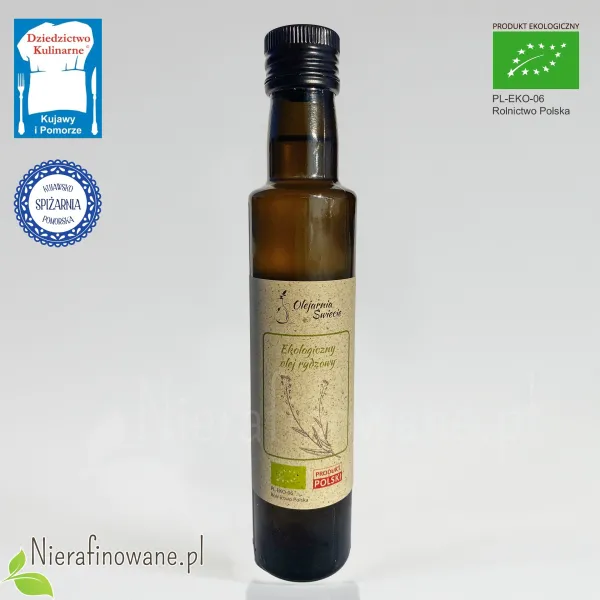 Olej rydzowy z lnianki - ekologiczny Olej rydzowy z lnianki - ekologiczny