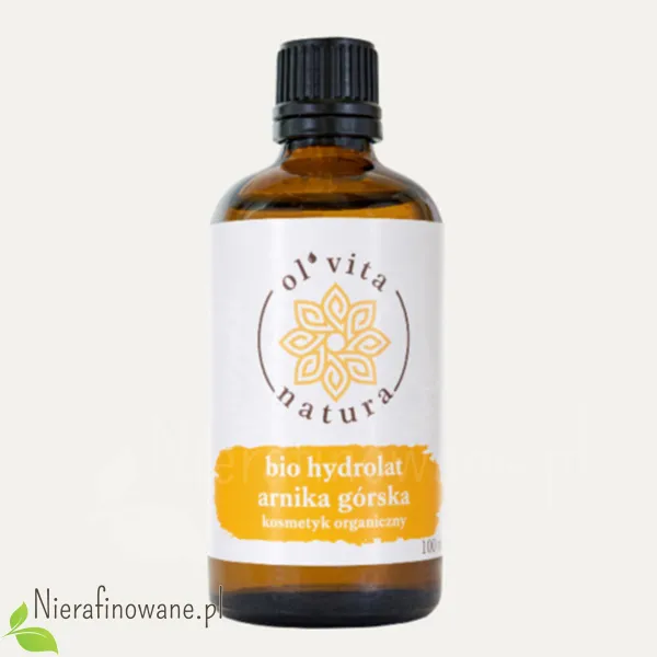 Hydrolat - woda kwiatowa z arniki górskiej BIO Hydrolat - woda kwiatowa z arniki górskiej BIO