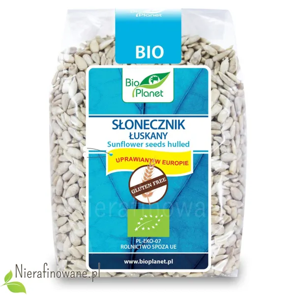 Słonecznik łuskany ekologiczne Bio Planet 250 g Słonecznik łuskany ekologiczne Bio Planet 250 g