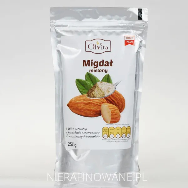 Migdał Mielony 250 g - Ol'Vita