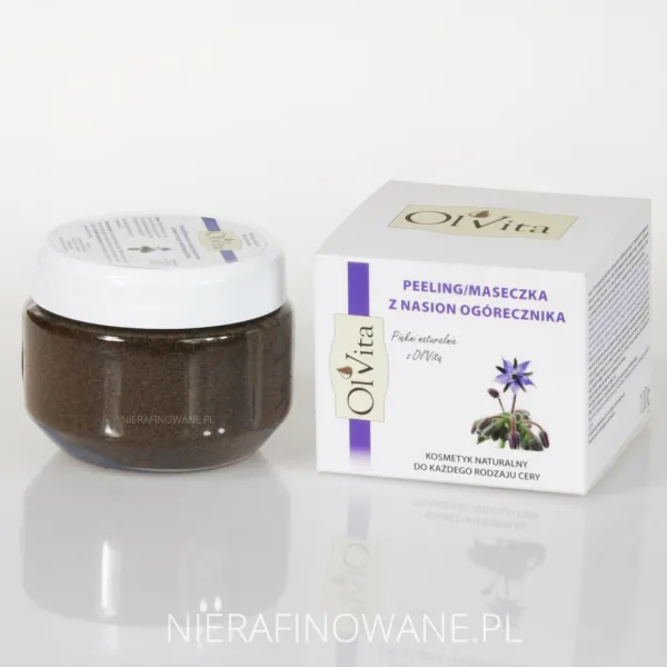 Peeling Kosmetyczny / Maseczka z Ogórecznika Ol'Vita Peeling Kosmetyczny / Maseczka z Ogórecznika Ol'Vita