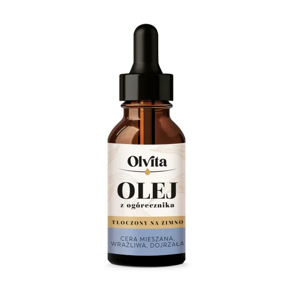 Olej z Ogórecznika - kosmetyczny, zimnotłoczony Ol'Vita - 50 ml
