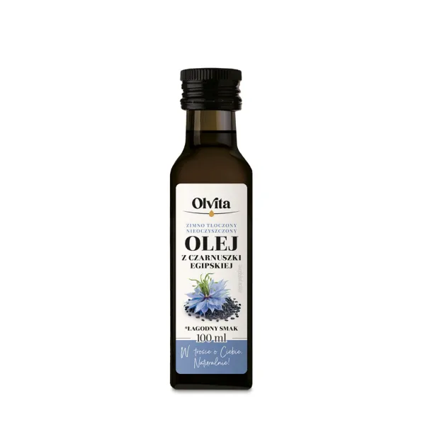 Olej z czarnuszki egipskiej tłoczony w Polsce 100 ml
