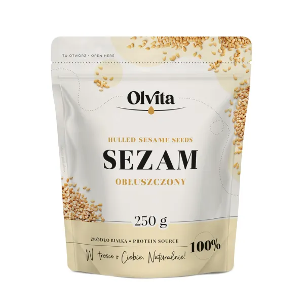 Sezam Łuskany - Ziarna - Ol'Vita