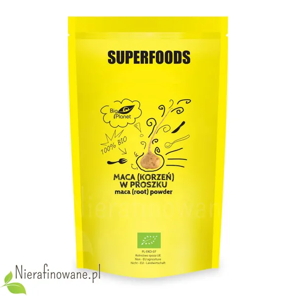 Maca Korzeń w Proszku BIO, Bio Planet