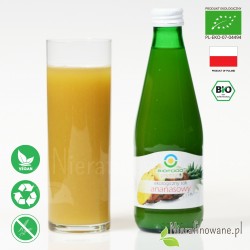 Sok Ananasowy, ekologiczny, tłoczony - Biofood - propozycja podania