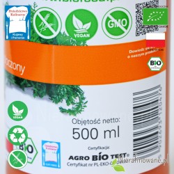 Sok z Marchwi Kiszonej, ekologiczny, BioFood - 500 ml
