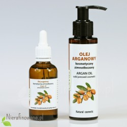 Olej arganowy - kosmetyczny nierafinowany Ol'Vita - 50 ml