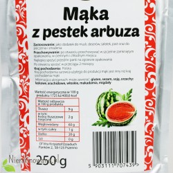 Mąka z Pestek Arbuza - Ol'Vita - wartości odżywcze