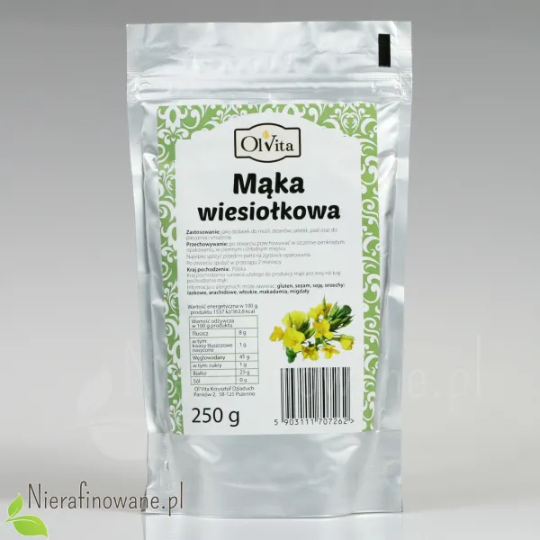 Mąka z Wiesiołka Ol'Vita 250 g Mąka z Wiesiołka Ol'Vita 250 g
