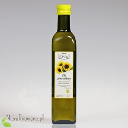 Olej słonecznikowy zimnotłoczony nieoczyszczony Ol'Vita - 500 ml