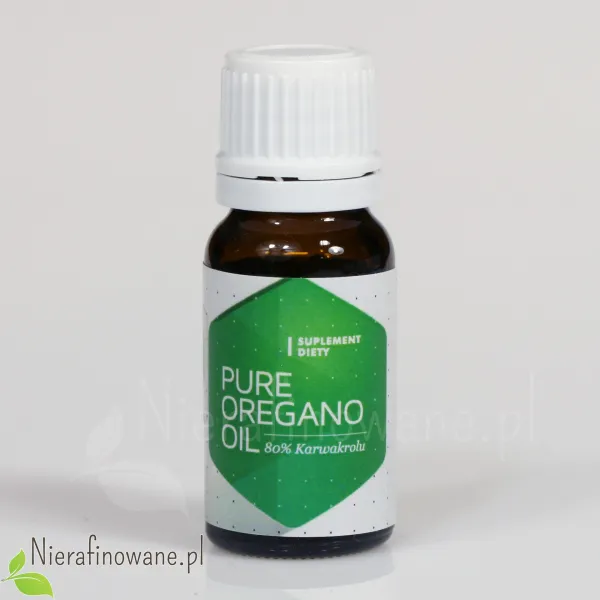 Olej z Oregano (origanum vulgare, dzikie oregano), 80% karwakolu - Hepatica - 10 ml