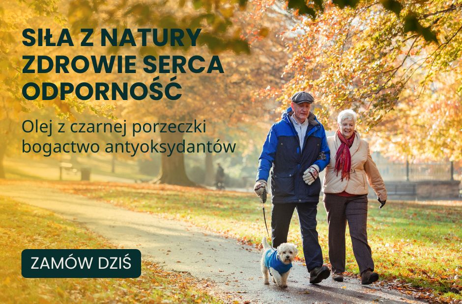 Olej z czarnej porzeczki dla osób starszych